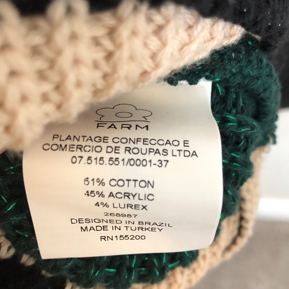 Anthropologie Farm Rio Boldly Striped Cotton Knit - Picture 8 of 8